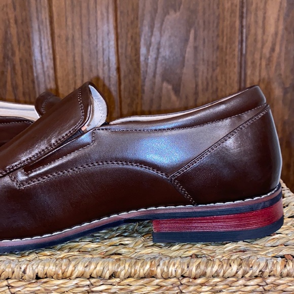 Zriang Men's Dress Loafers Formal Leather Lined Slip-on Shoes - Picture 9 of 13